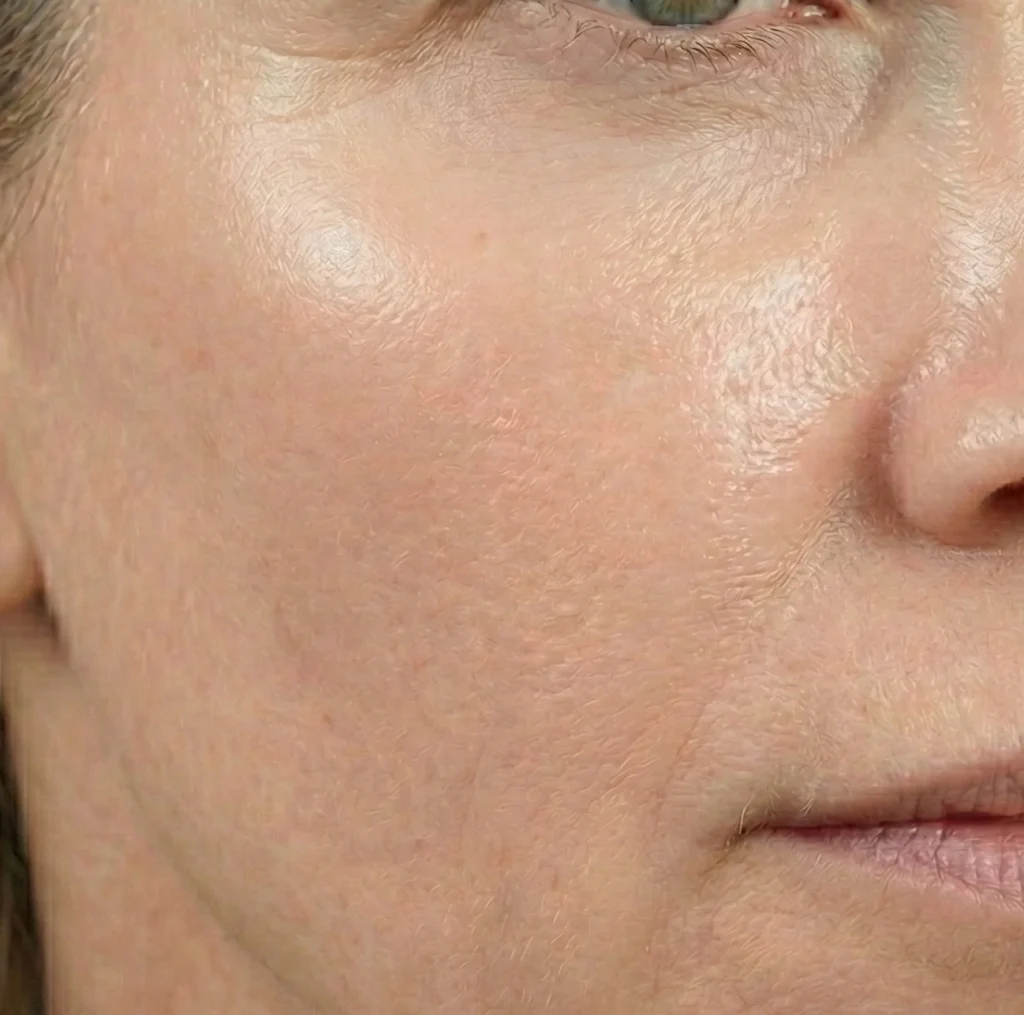 Before and after dark circle treatment with Profhilo skin booster treatment at Zorah Clinic